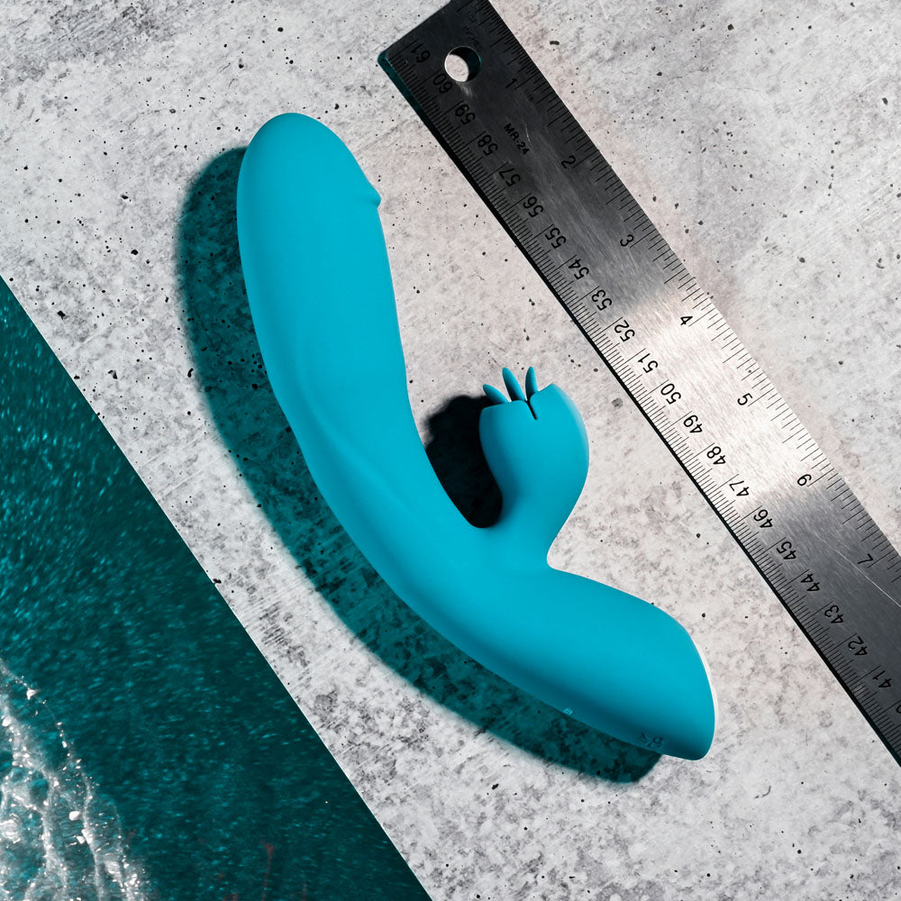 Evolved FIERCE FLICKER - 19.5 cm USB Rechargeable Rabbit Flicker Vibrator
