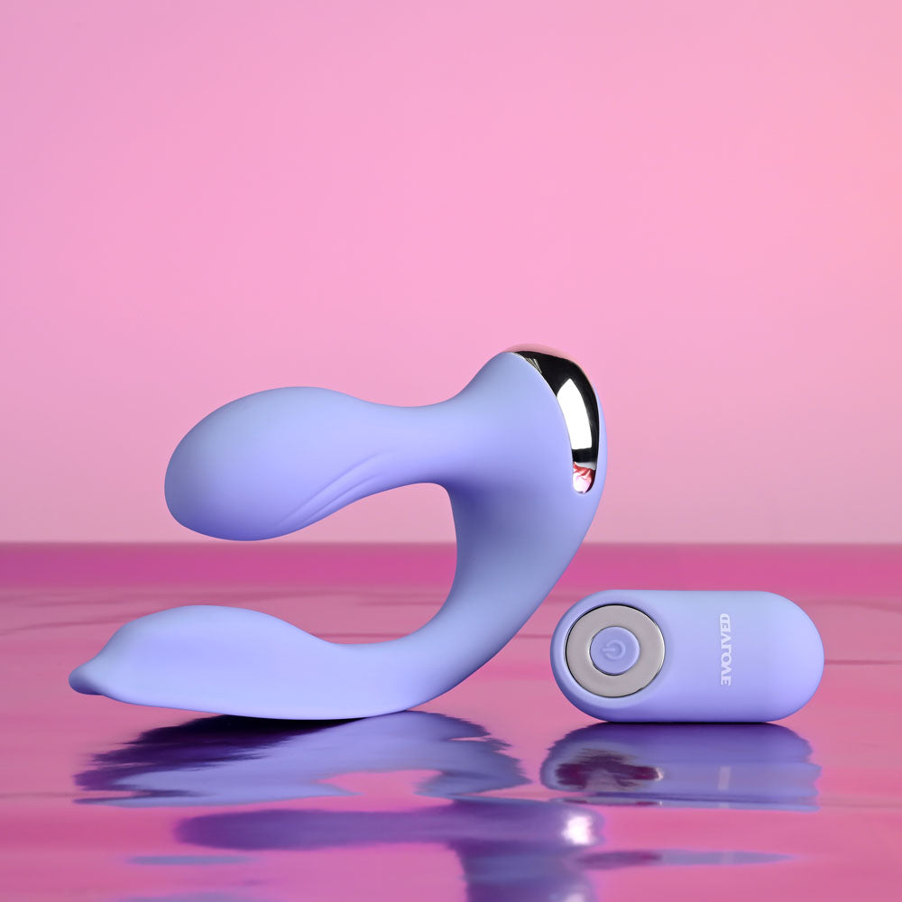 Evolved EVERY WAY PLAY - 12.8 cm USB Rechargeable Rabbit Vibrator with Wireless Remote Control