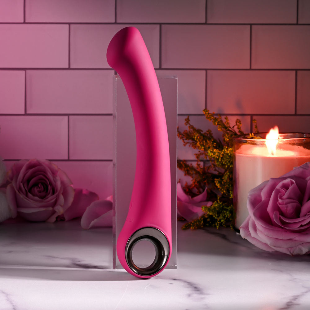 Evolved PLEASURE CURVE - 19 cm USB Rechargeable Vibrator