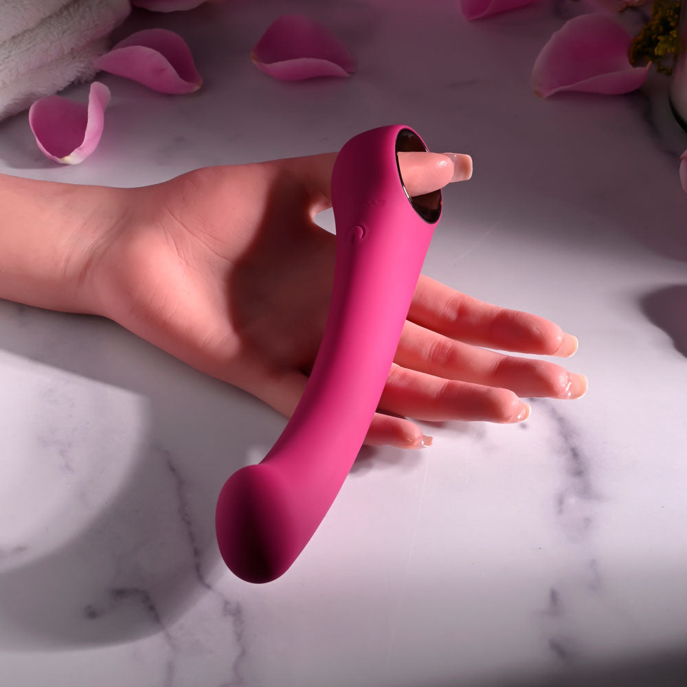 Evolved PLEASURE CURVE - 19 cm USB Rechargeable Vibrator