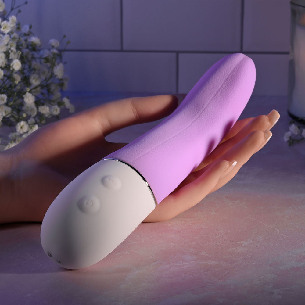 Evolved SLIP OF THE TONGUE - 21.1 cm USB Rechargeable Flicking Tongue Vibrator