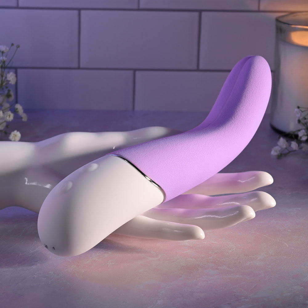 Evolved SLIP OF THE TONGUE - 21.1 cm USB Rechargeable Flicking Tongue Vibrator