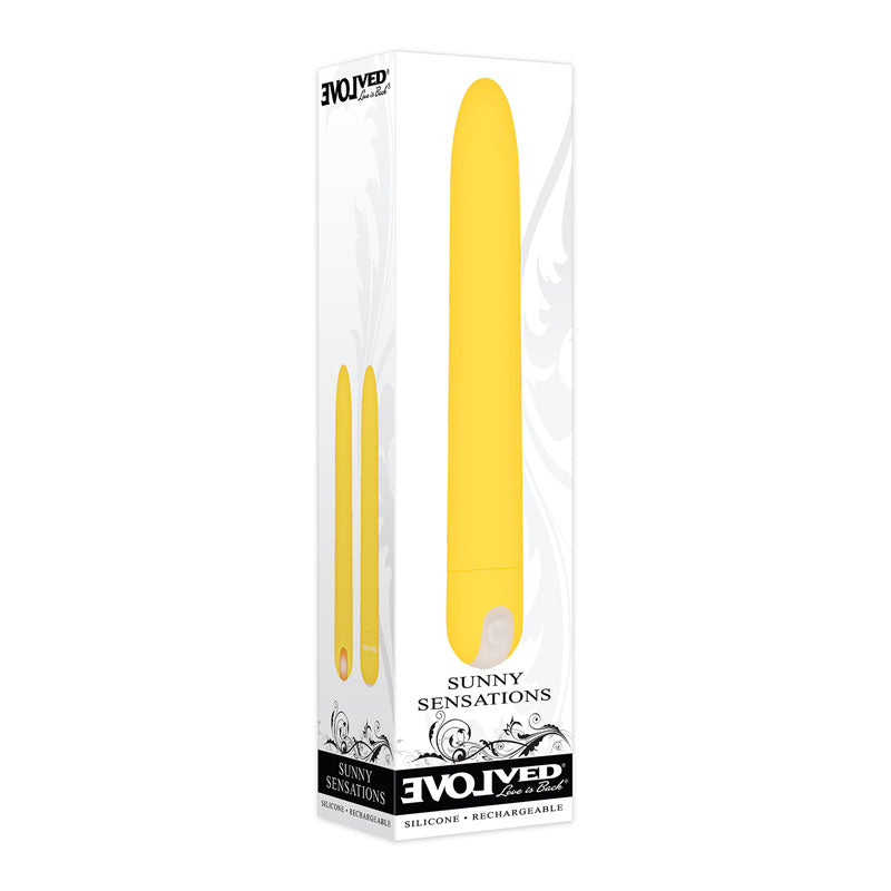 Evolved Sunny Sensations - 18.6 cm USB Rechargeable Vibrator