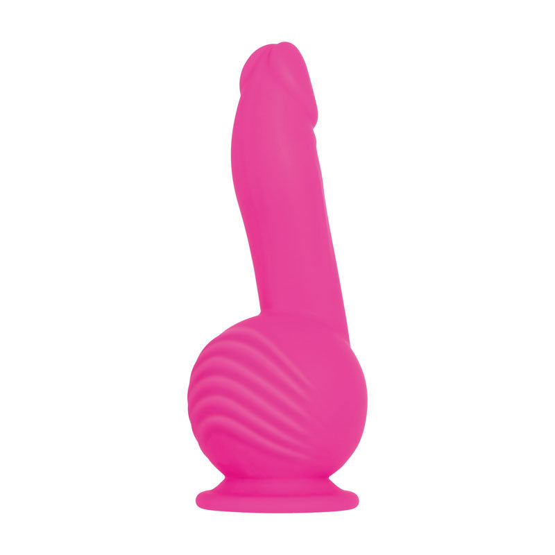 Evolved Ballistic - 19 cm USB Rechargeable Vibrating Dong with Balls Motor & Remote