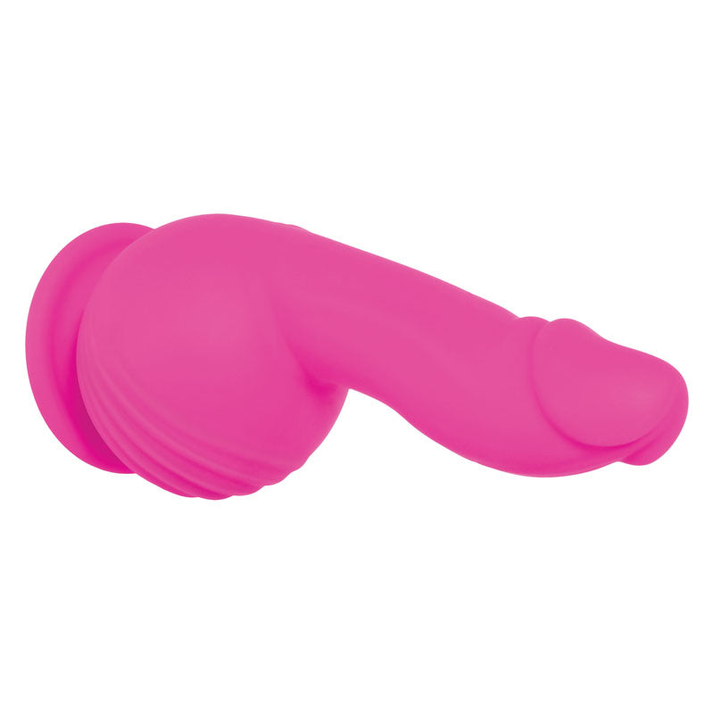 Evolved Ballistic - 19 cm USB Rechargeable Vibrating Dong with Balls Motor & Remote
