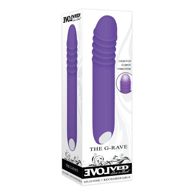 Evolved The G-Rave - 15.1 cm USB Rechargeable Vibrator