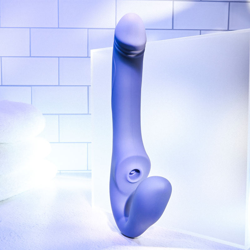 Evolved 2 BECOME 1 - 23.5 cm USB Rechargeable Strapless Strap-On with Remote