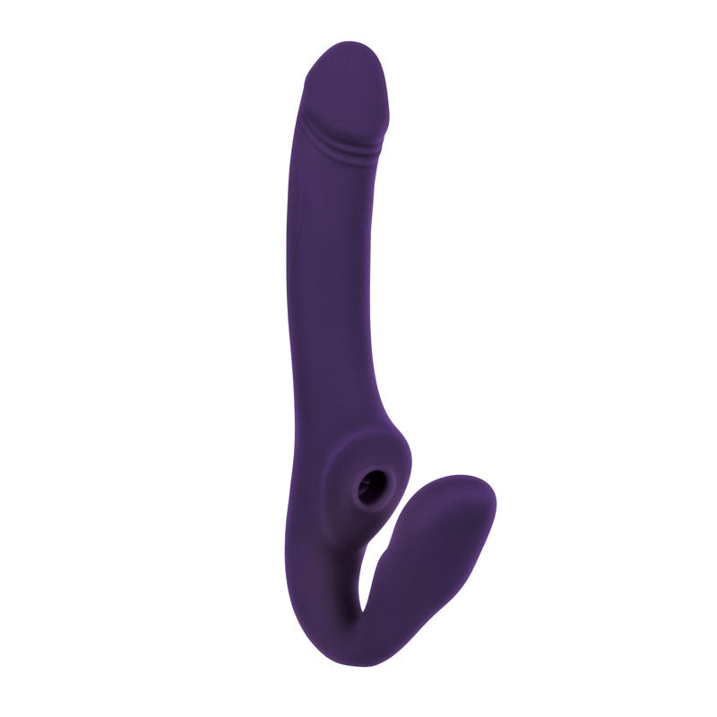 Evolved 2 BECOME 1 - 23.5 cm USB Rechargeable Strapless Strap-On with Remote