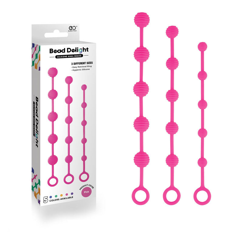 - Anal Beads - Set of 3 Sizes