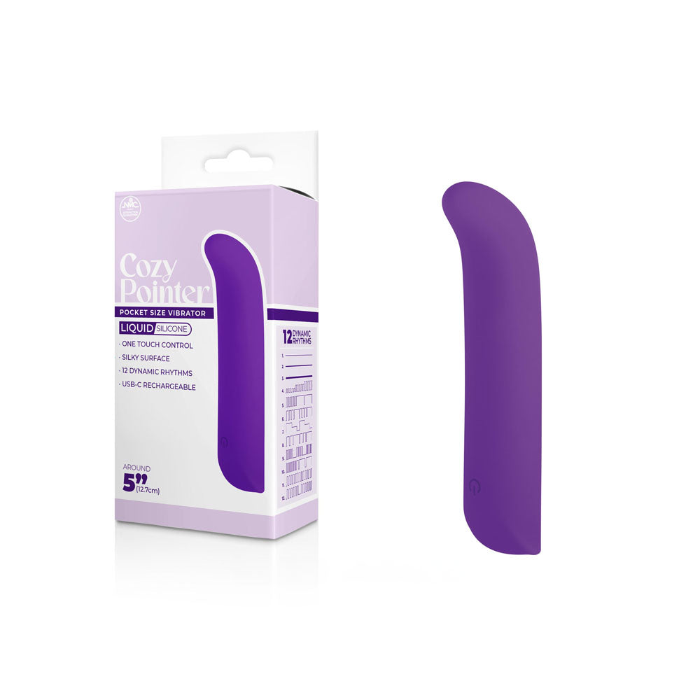 Cozy Pointer - - 12.7 cm USB Rechargeable Mini Vibrator