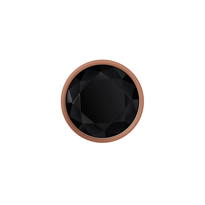 Gender X GOLD DIGGER SMALL - Small Butt Plug with Black Gem Base