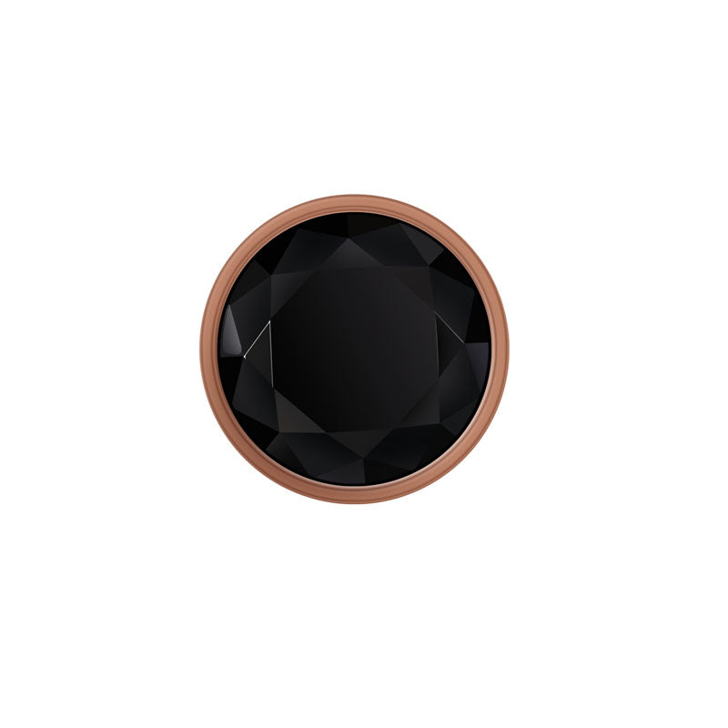 Gender X GOLD DIGGER Large - Large Butt Plug with Black Gem Base