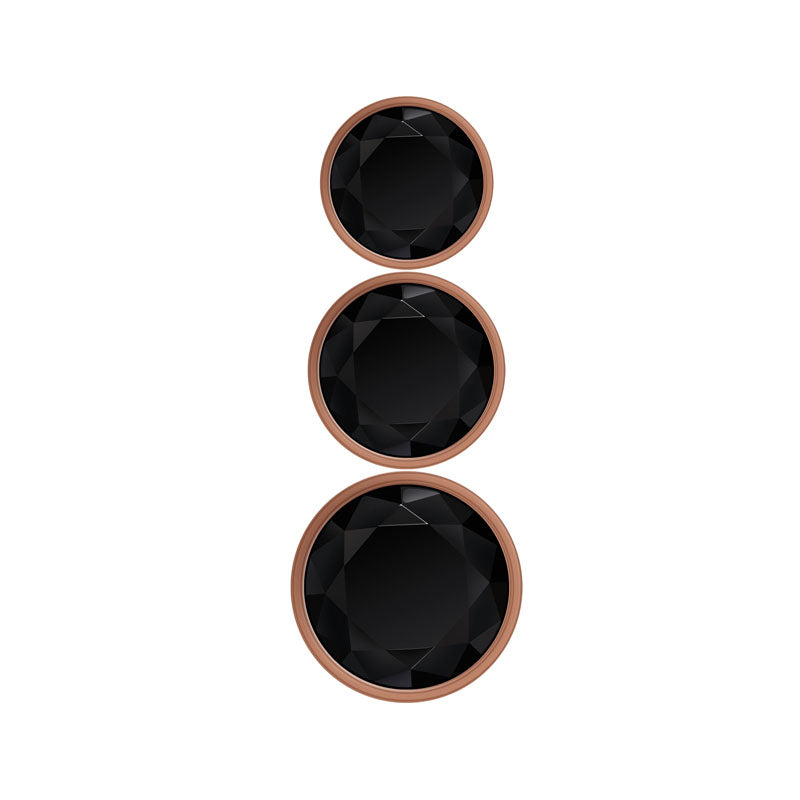 Gender X GOLD DIGGER SET - Metallic Butt Plugs - Set of 3 Sizes