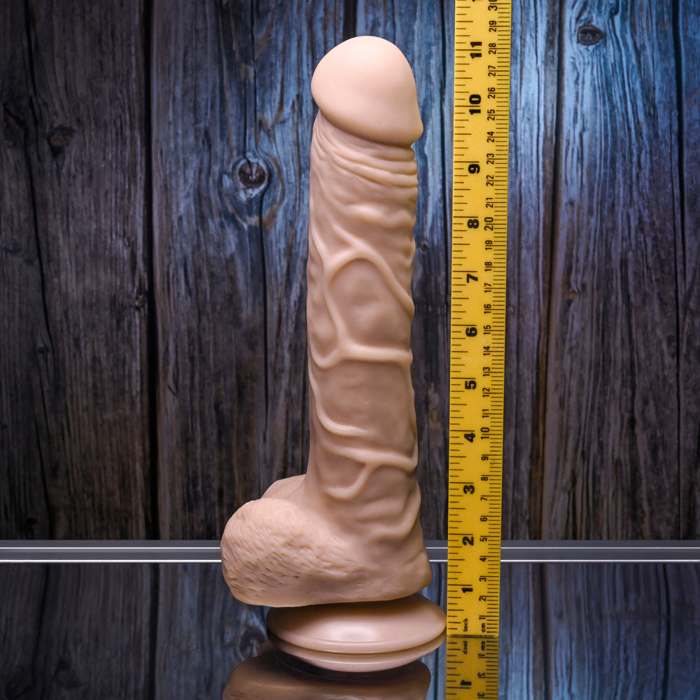 Gender X 10'' FLEXSKIN POSEABLE TRUE FEEL - Light - 29.2 cm Poseable Dong