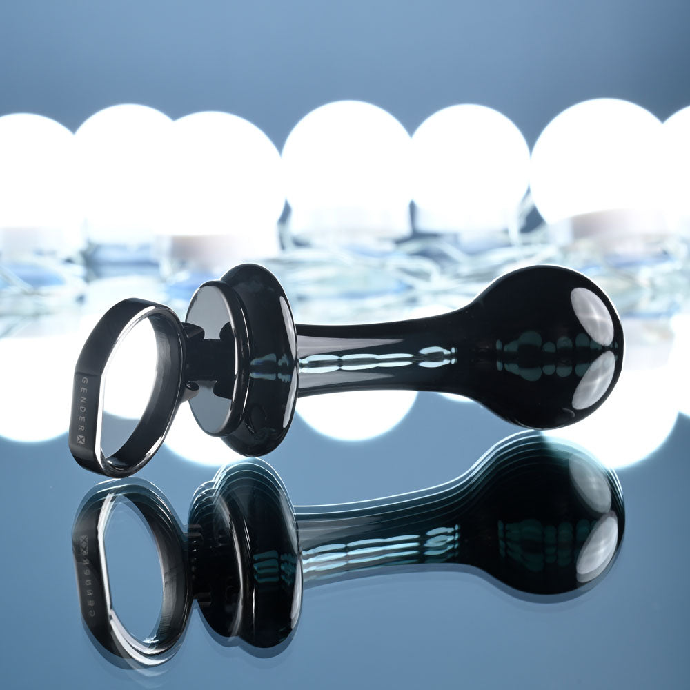 Gender X BLOW POP - 12.8 cm Glass Plug with Ring Pull