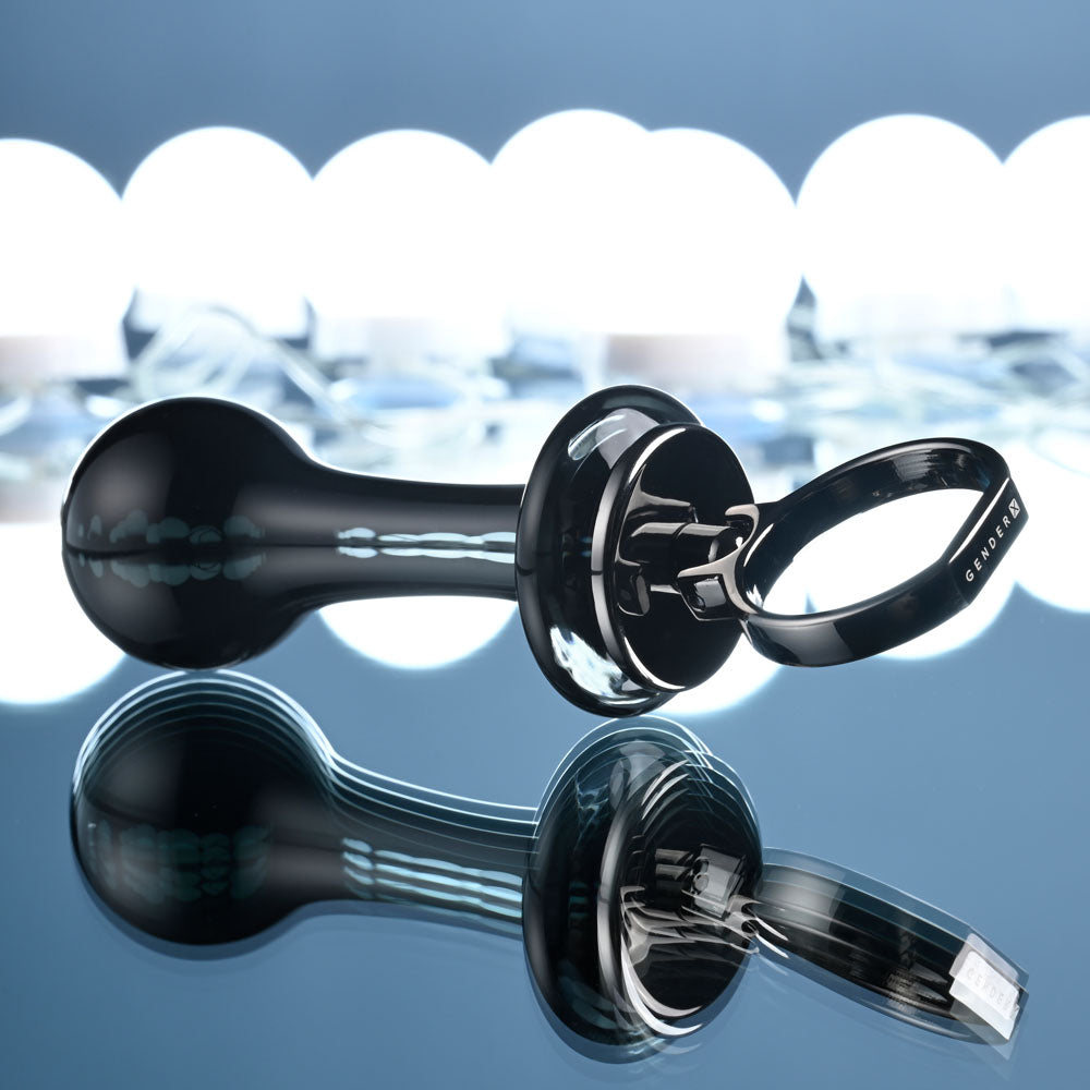 Gender X BLOW POP - 12.8 cm Glass Plug with Ring Pull