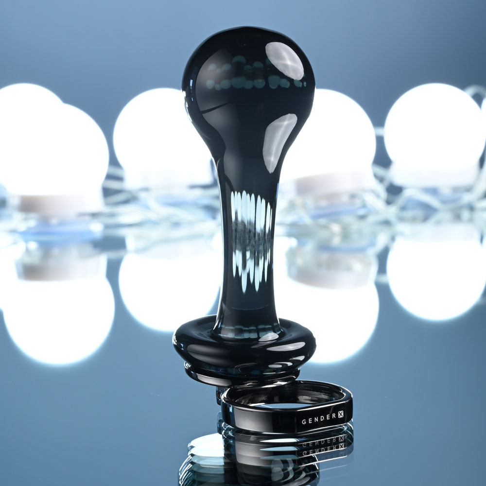 Gender X BLOW POP - 12.8 cm Glass Plug with Ring Pull