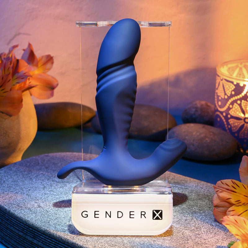 Gender X TRUE - 13.5 cm USB Rechargeable Thrusting Prostate Massager
