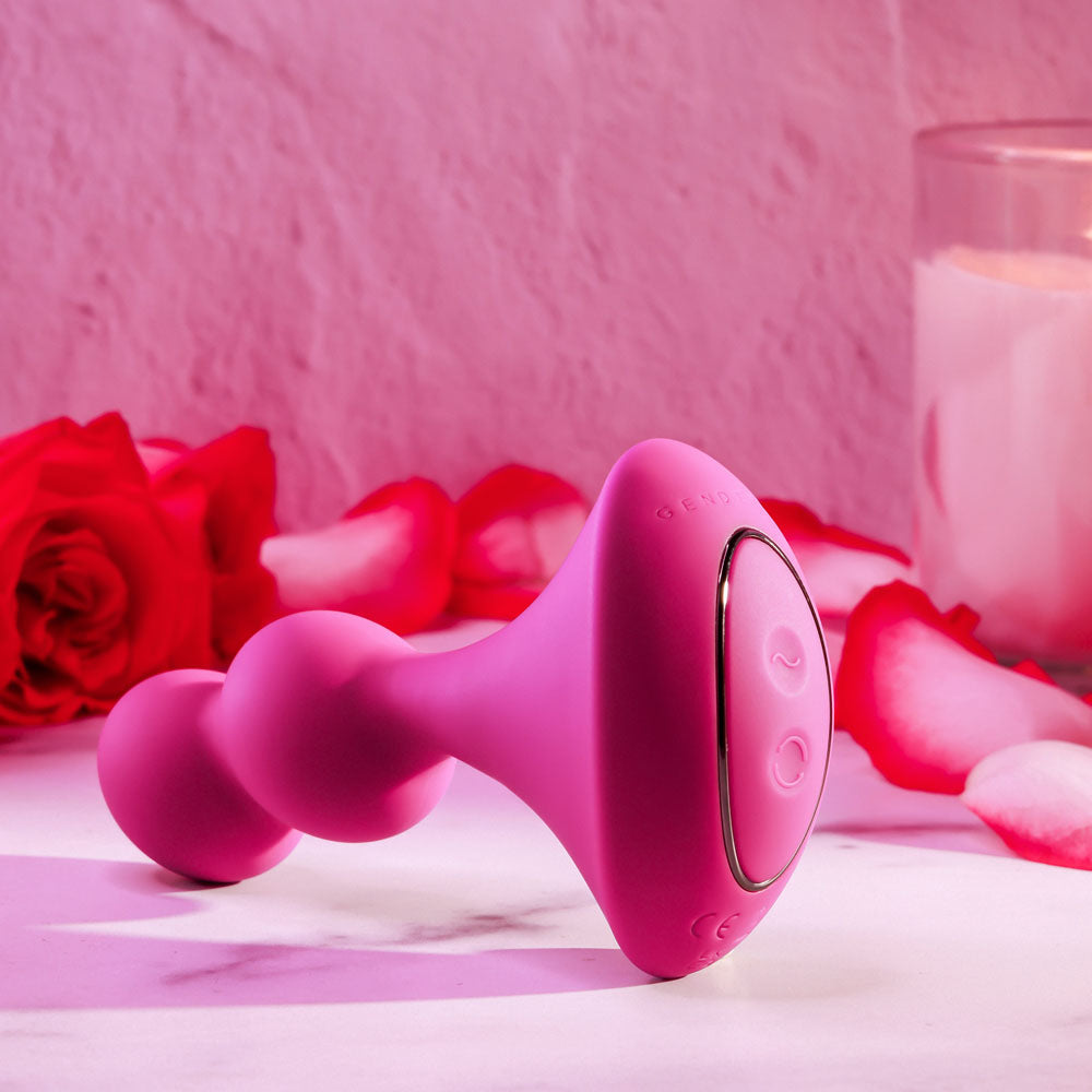 Gender X BALL GAME - 13.5 cm USB Rechargeable Vibrating Butt Plug