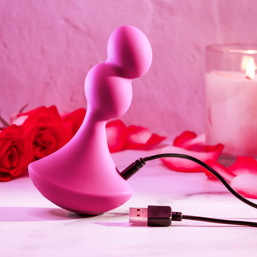Gender X BALL GAME - 13.5 cm USB Rechargeable Vibrating Butt Plug