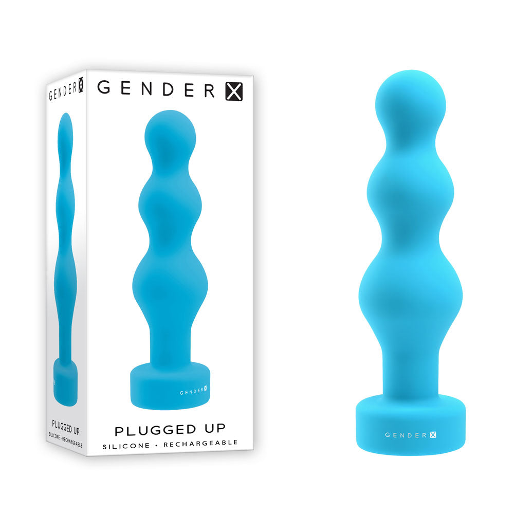 Gender X PLUGGED UP - 13.6 cm USB Rechargeable Butt Plug
