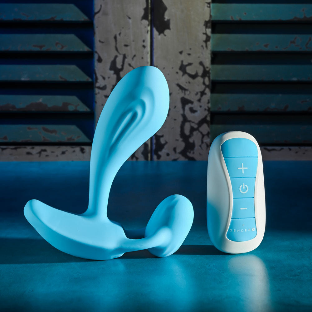 Gender X WEAR ME OUT - 11.1 cm USB Rechargeable Wearable Vibrator with Wireless Remote