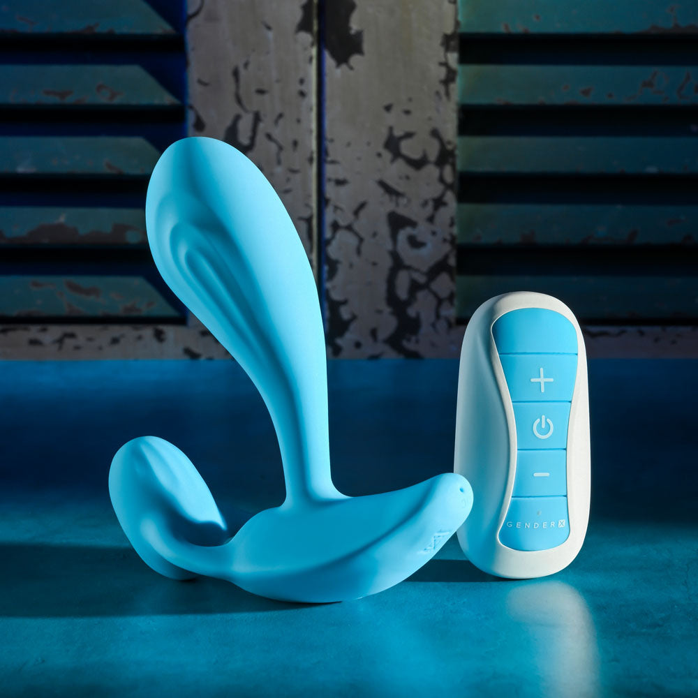 Gender X WEAR ME OUT - 11.1 cm USB Rechargeable Wearable Vibrator with Wireless Remote
