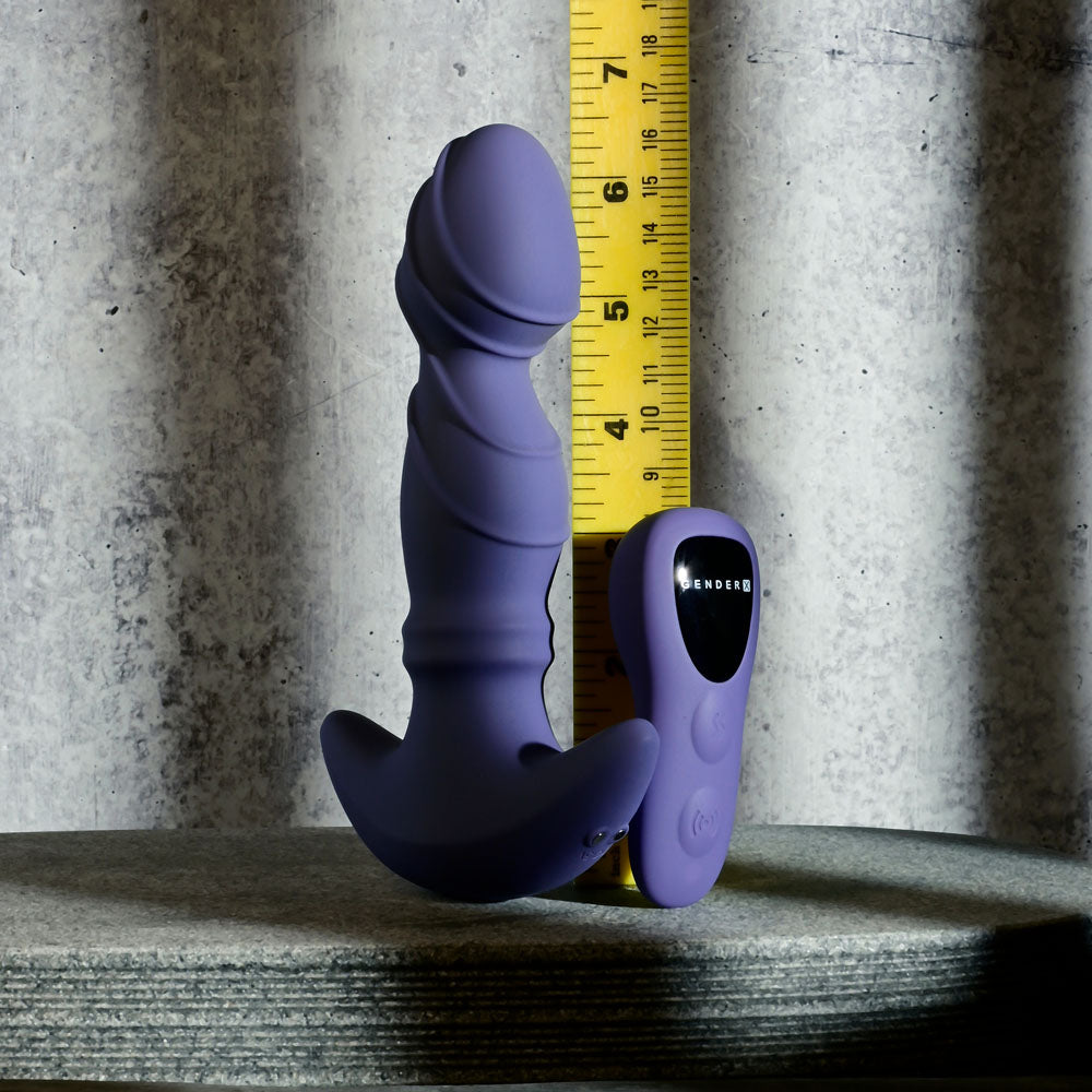 Gender X RING IT - 16.5 cm USB Rechargeable Vibrator with Wireless Remote