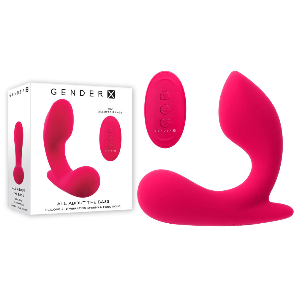 Gender X ALL ABOUT THE BASS - USB Rechargeable Wearable Vibrator with Wireless Remote