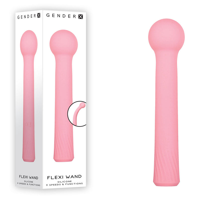 Gender X FLEXI WAND - 16.6 cm USB Rechargeable Vibrator