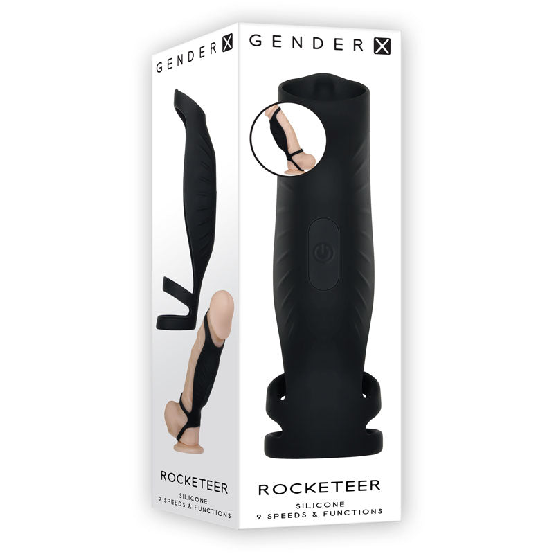 Gender X ROCKETEER - USB Rechargeable Vibrating Penis Sleeve