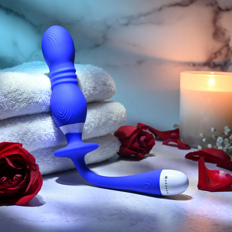Gender X PLAY BALL - 25 cm USB Rechargeable Thrusting & Vibrating Orbs