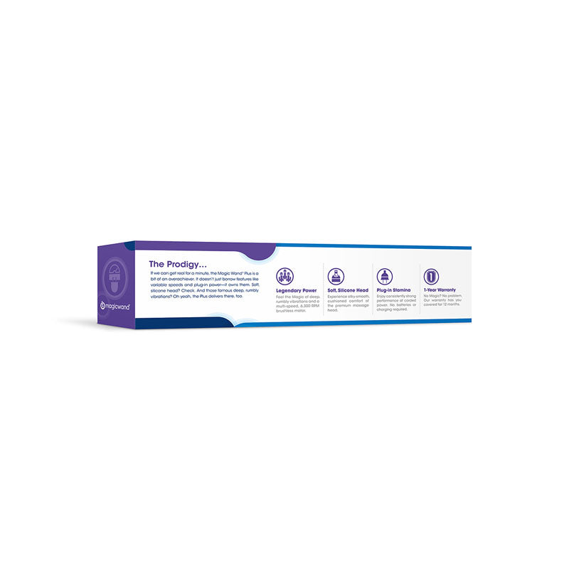 Magic Wand Plus - Mains Powered Massage Wand