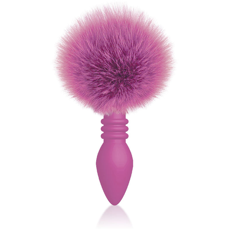 The 9's Cottontails, Ribbed - Butt Plug with Bunny Tail