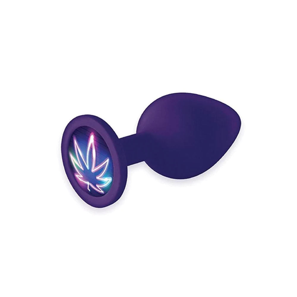The 9's Booty Talk - Neon Leaf - Butt Plug