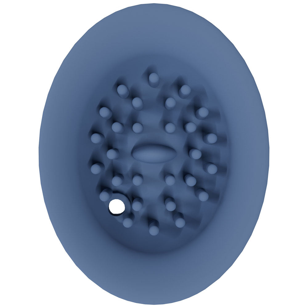 Twitch 3 - /Grey - /Grey USB Rechargeable Suction Vibrator