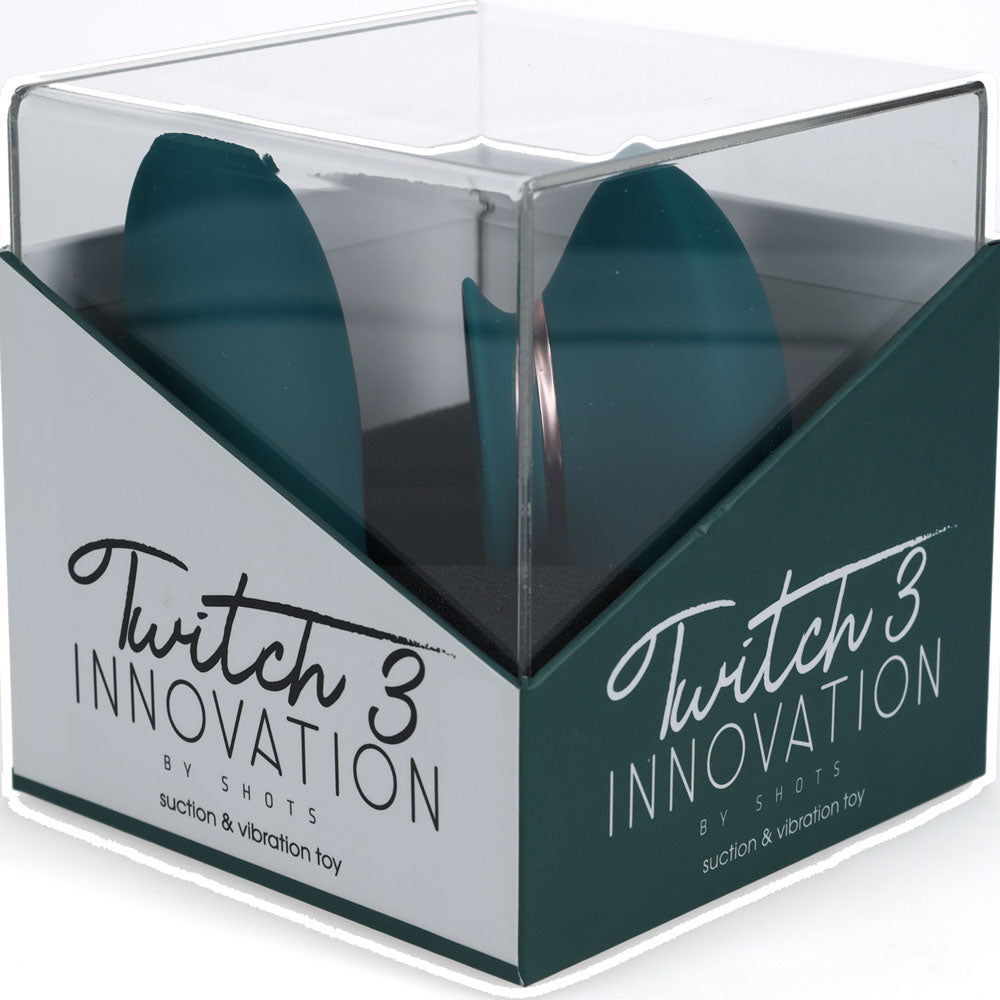 Twitch 3 - - USB Rechargeable Suction Vibrator