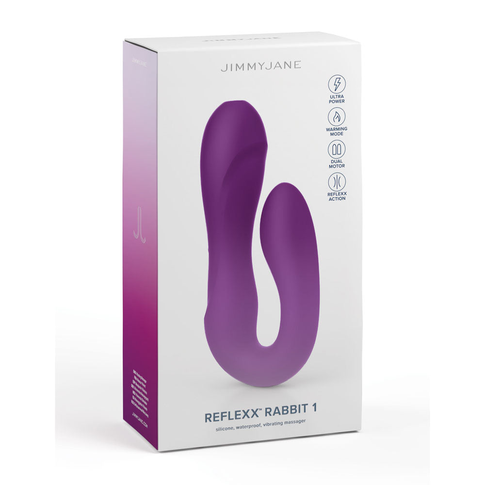 JimmyJane Reflexx Rabbit 1 - USB Rechargeable Dual Vibrator