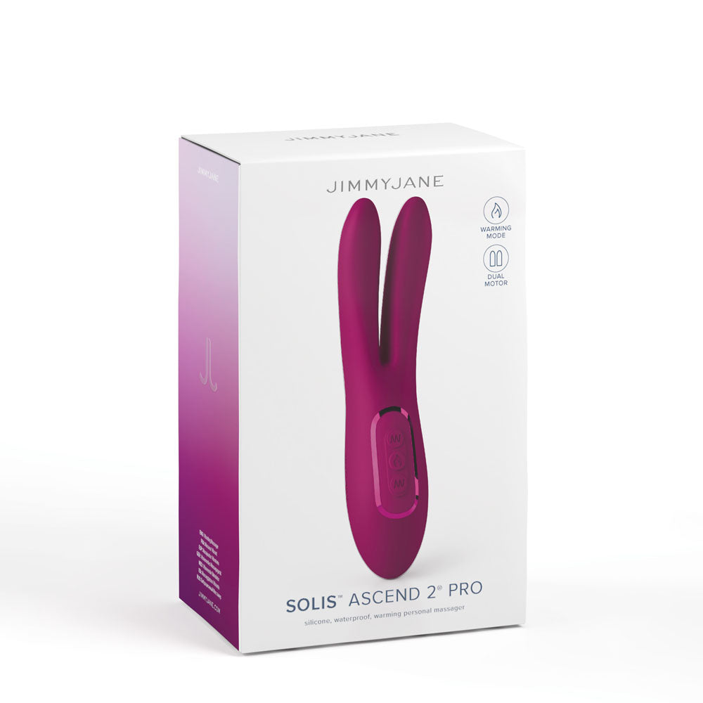 JimmyJane Solis Ascend 2 PRO - 16 cm USB Rechargeable Dual Tip Stimulator