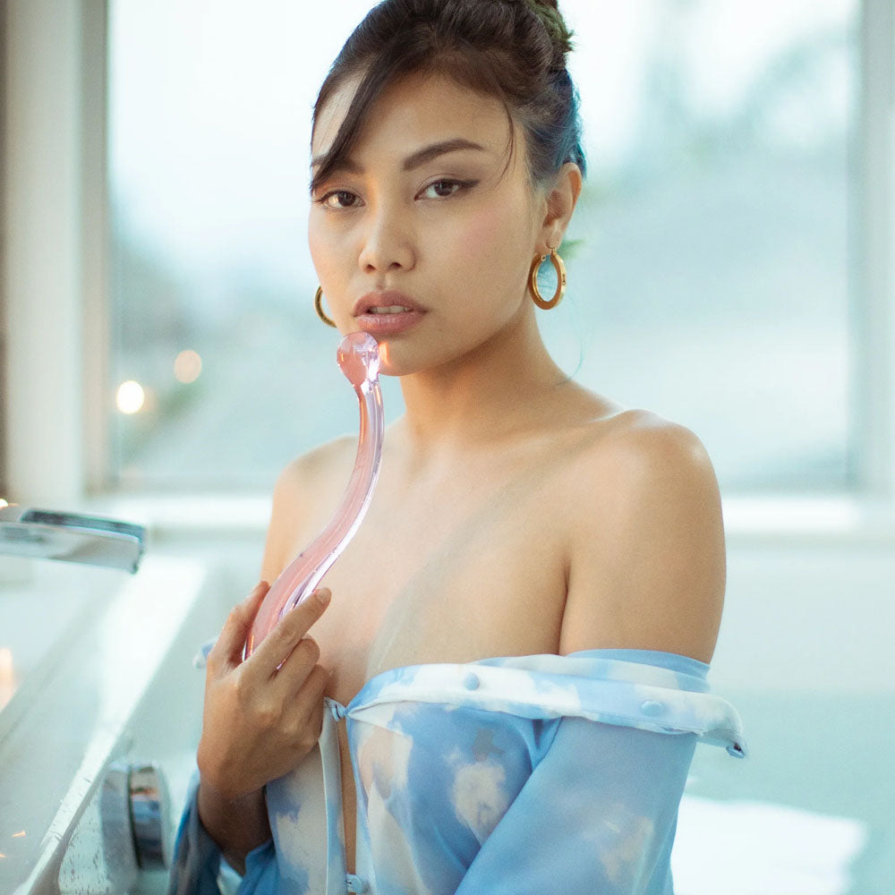 JimmyJane Dillenia Gama - Glass 24.6 cm Dildo
