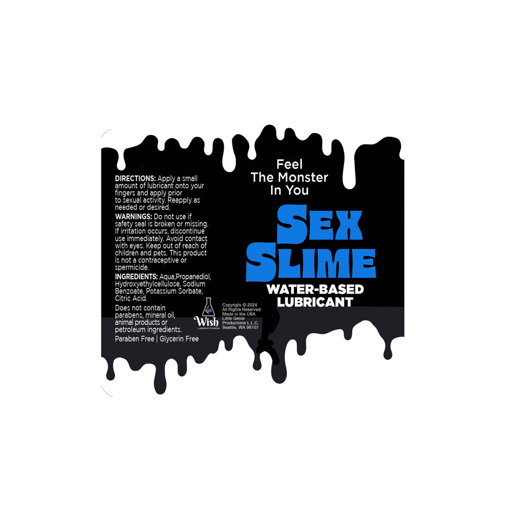 Sex Slime - - Water Based Lubricant - 60 ml Bottle