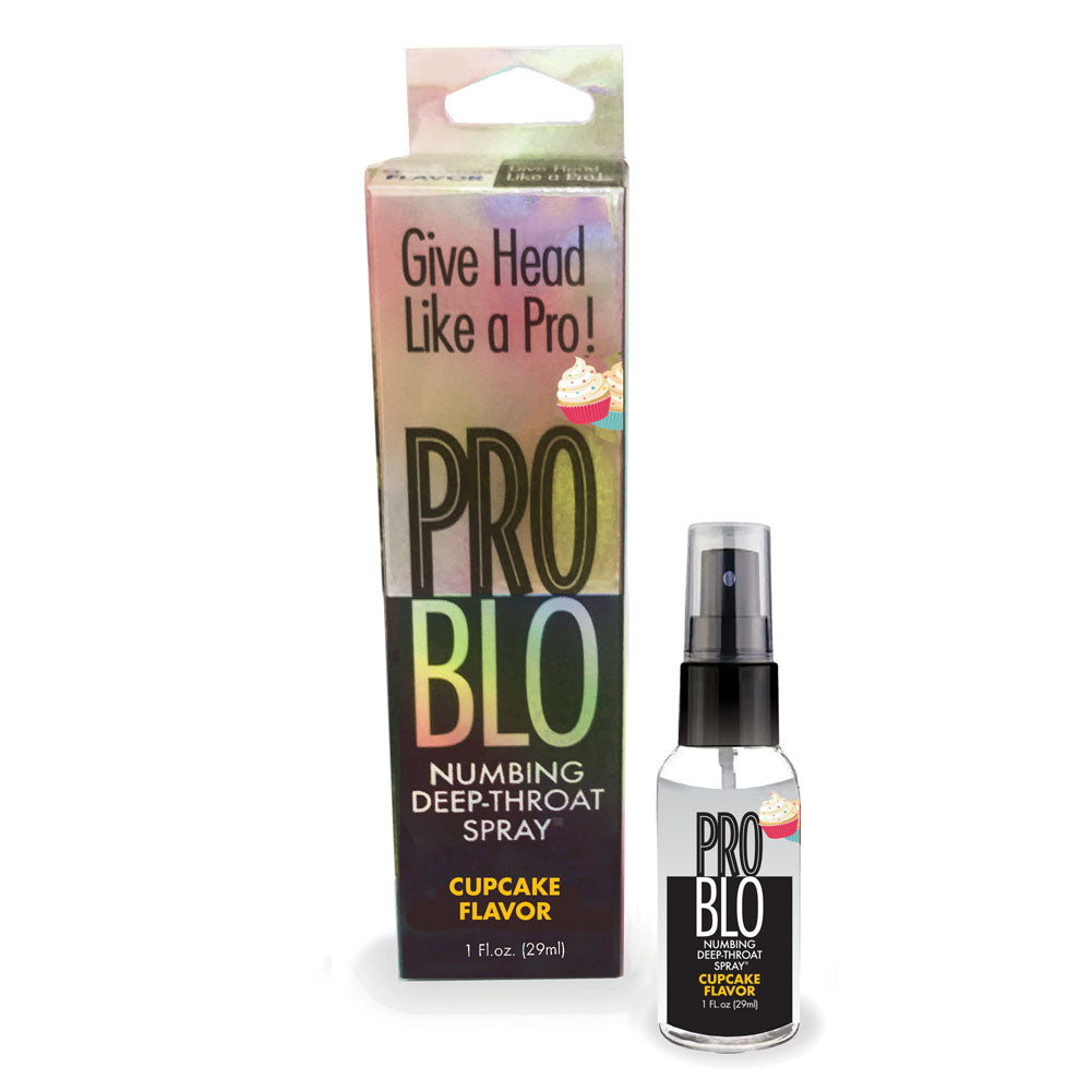 ProBlo Deep Throat Spray - Cupcake - Cupcake Flavoured Deep Throat Spray - 30 ml - LGBT.523