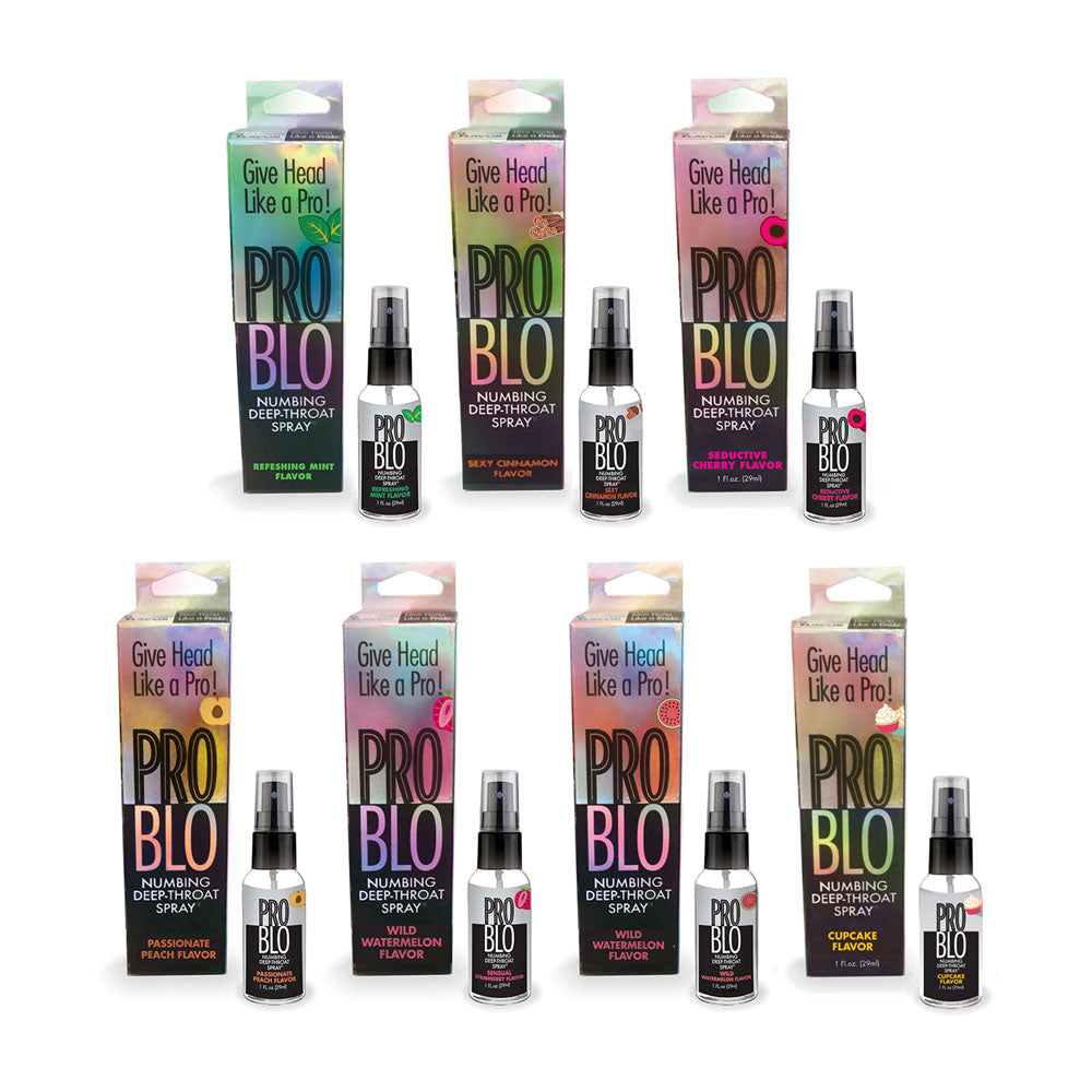 ProBlo Deep Throat Spray - Cupcake - Cupcake Flavoured Deep Throat Spray - 30 ml - LGBT.523