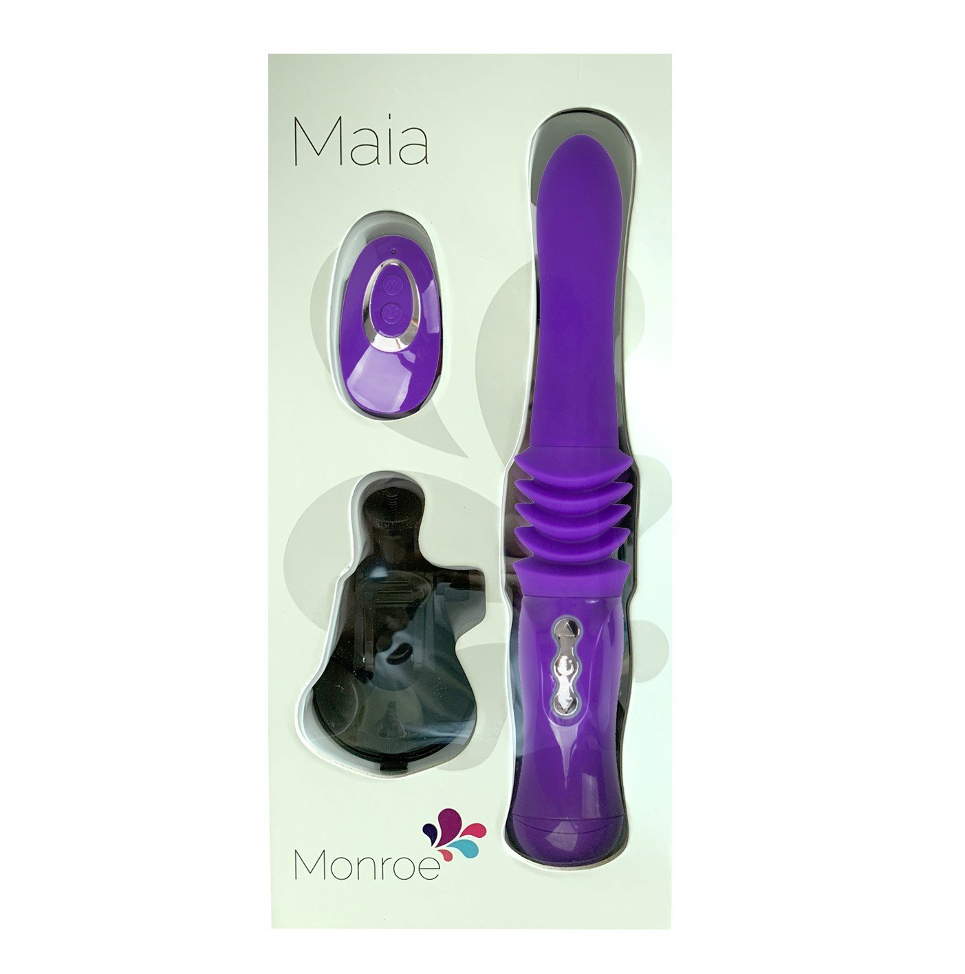 Maia Monroe - 38 cm USB Rechargeable Thrusting Vibrator