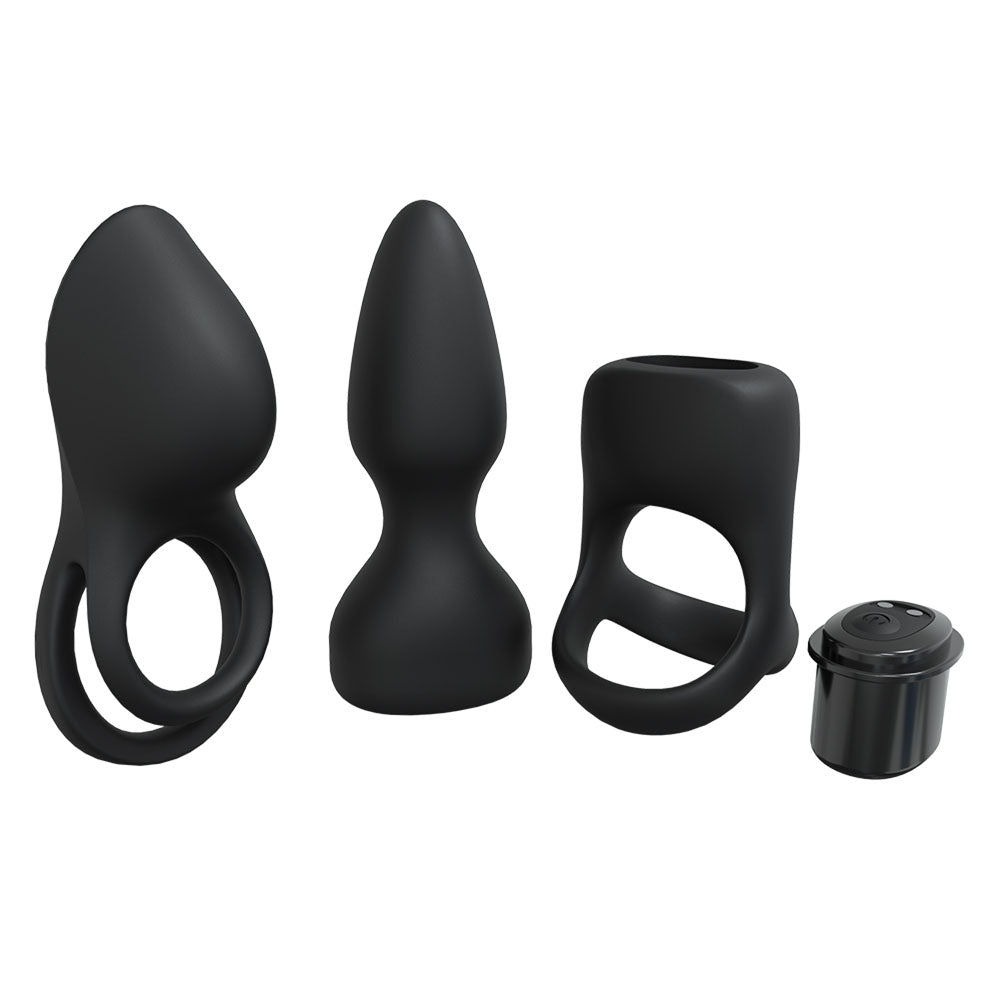 LOVELINE Pleasure Kit - - USB Rechargeable Male Kit - 3 Piece Set