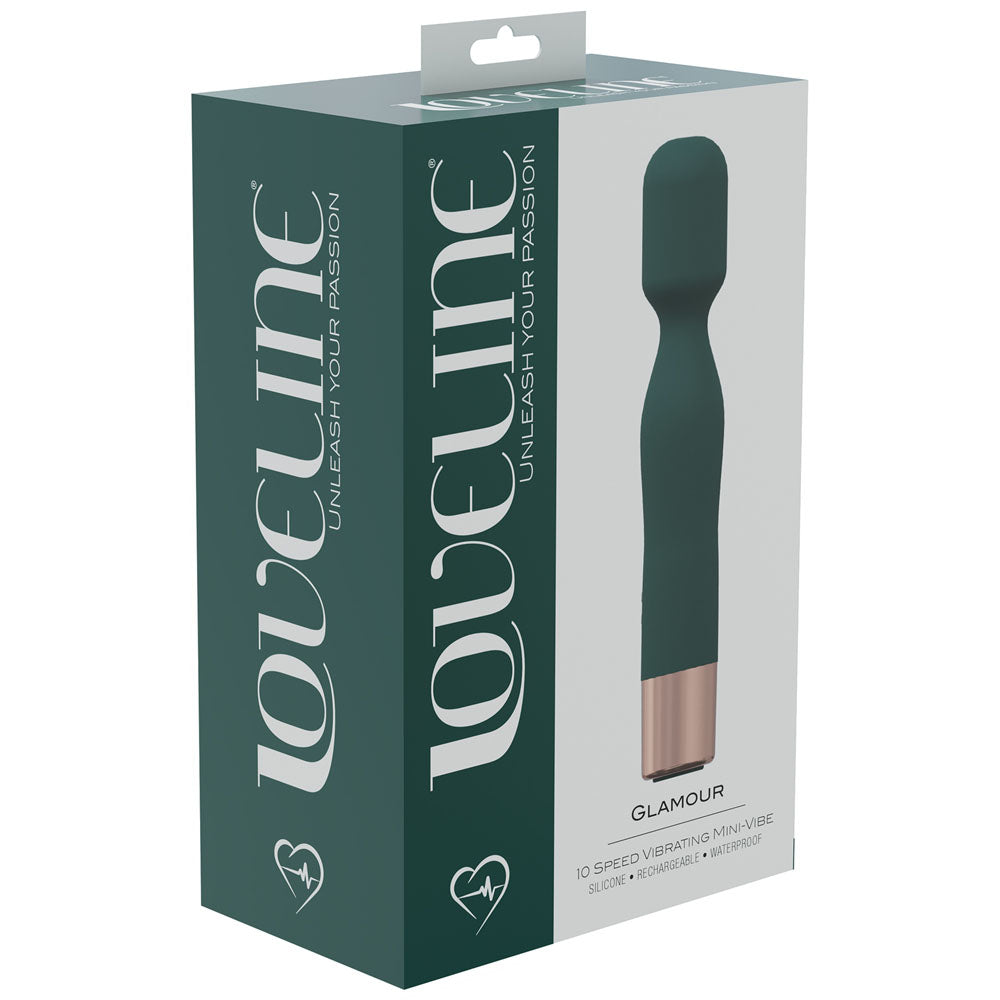 LOVELINE Glamour - - 14.4 cm USB Rechargeable Massage Wand