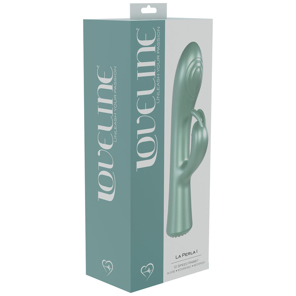 LOVELINE La Perla I - - Pearlescent 19.2 cm USB Rechargeable Rabbit Vibrator
