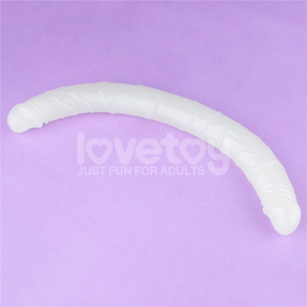 Lumino Play 18.5'' Double Dildo - Glow in the Dark 47 cm Double Dong