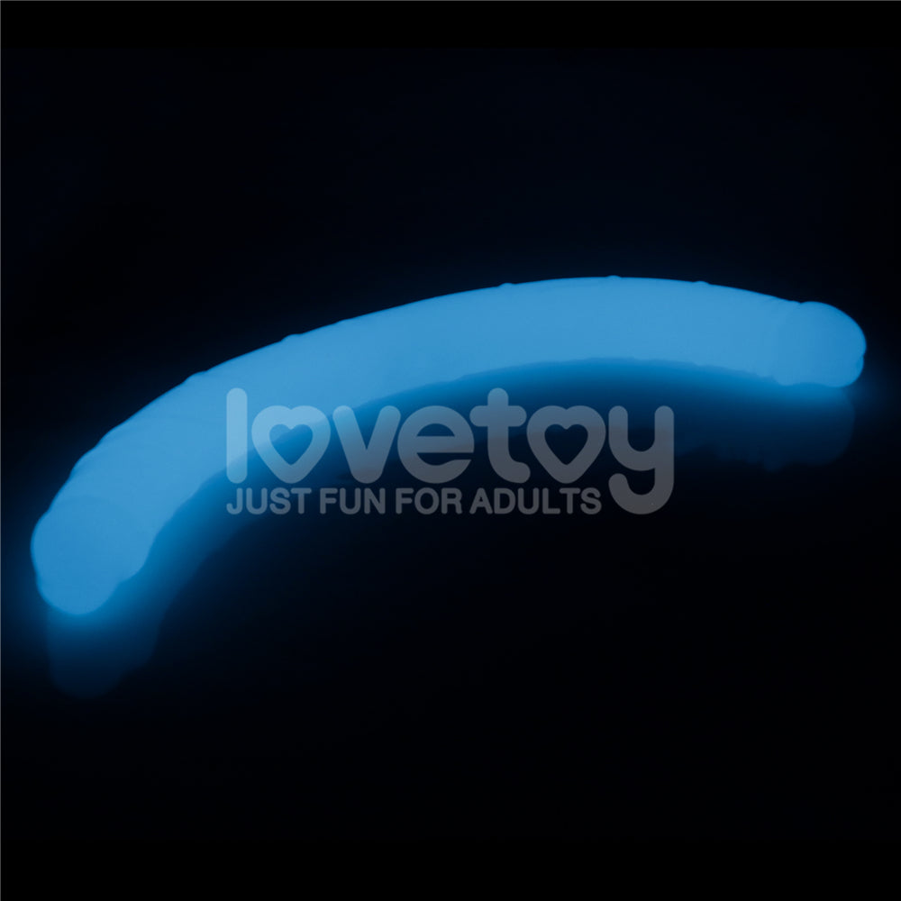 Lumino Play 18.5'' Double Dildo - Glow in the Dark 47 cm Double Dong