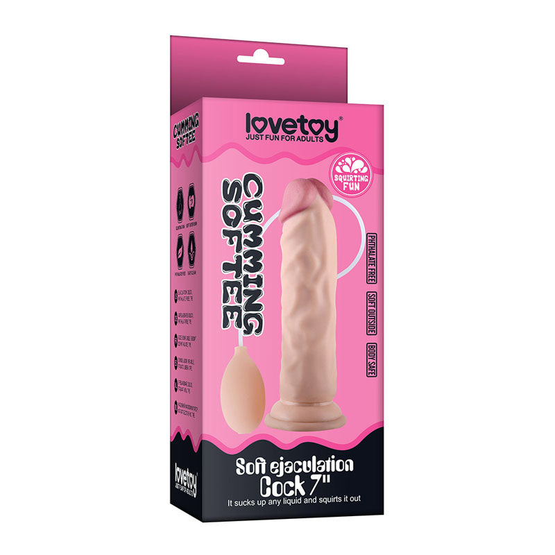 Cumming Softee Soft Ejaculation Cock 8.5'' - 21.6 cm Squirting Dong